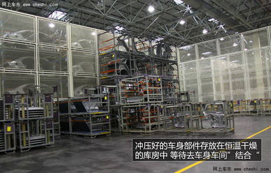 上海大众仪征工厂 冲压车间 桑塔纳 尚纳 科技